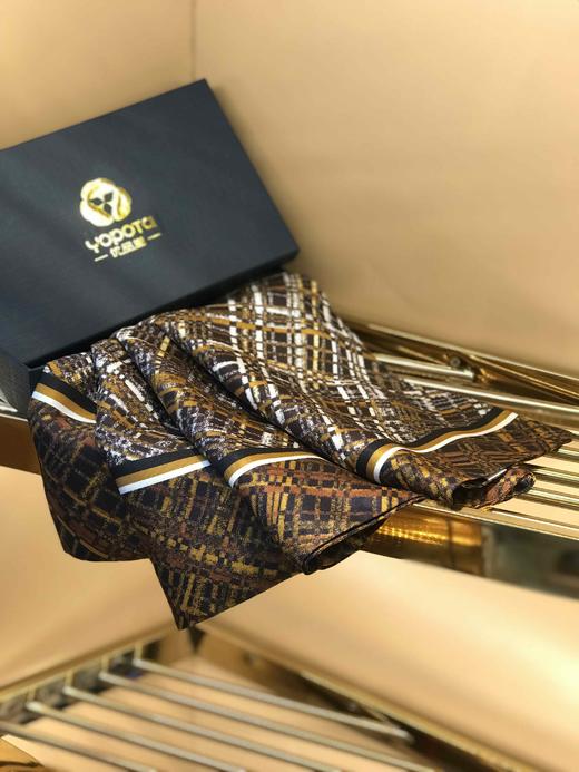 优品堂《时代印象》重磅100％桑蚕丝长巾 商品图9