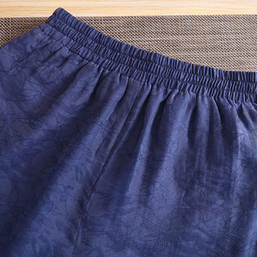 裁缝学苑AQ124刺绣修身旗袍纸样女装上衣长裤套装衣服样板裁剪图 商品图3