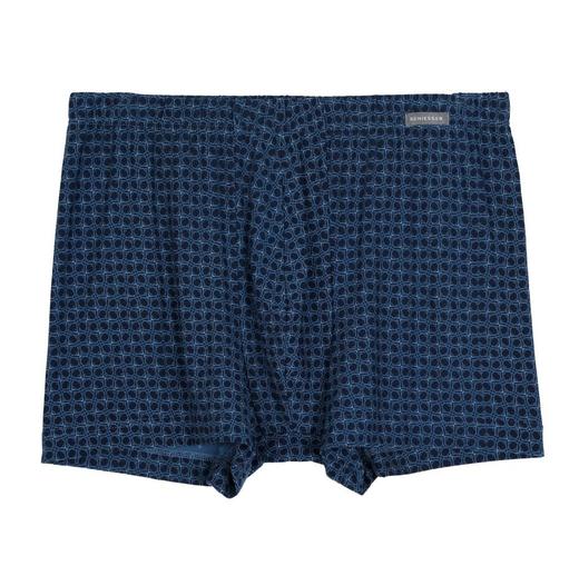 【印花莫代尔】SCHIESSER 德国舒雅 男款莫代尔中腰弹力时尚平角内裤39/20347T 商品图0