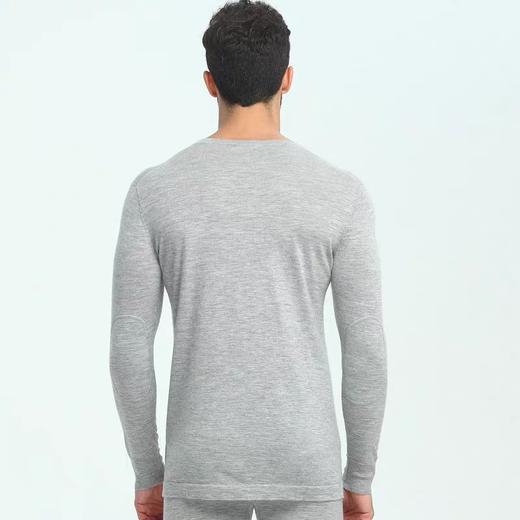 【95%山羊绒+5%羊毛】SCHIESSER 德国舒雅男士 铂雅山羊绒V领保暖单上衣 95/12320Q 批次不同成分颜色略有差异 可点击详情页最下方链接选择配套裤子 商品图1