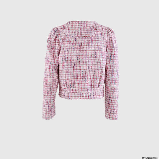 芽条装饰大翻领外套 商品图2