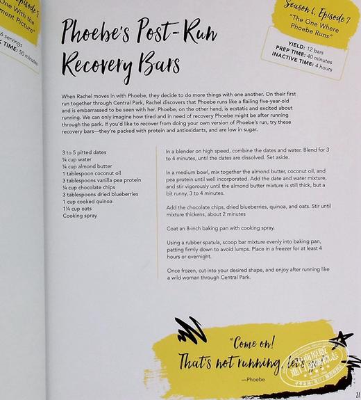 【中商原版】老友记官方食谱 英文原版 Friends The Official Cookbook  AMANDA YEE 饮食 商品图7