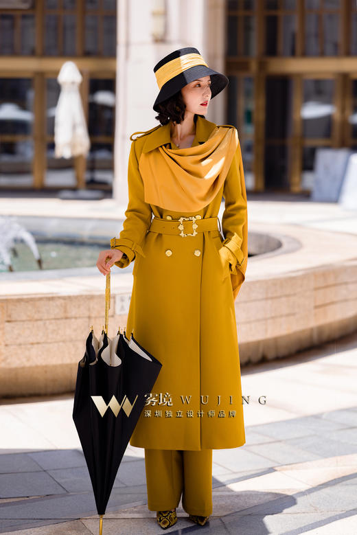 2202186 金丝巴洛 厚织双色斜纹    醋酸缎外套 雾境 商品图0