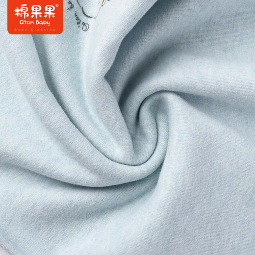 商场同款棉果果冬季男童女童暖绒棉套头套装2件套舒适柔软亲肤M411302422661 商品图4