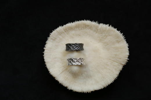 CHEZ BOQUE 覆盖系列原创手工925银戒指《我们织》 商品图1