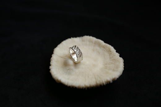 CHEZ BOQUE 覆盖系列原创手工925银戒指《我们织》 商品图6