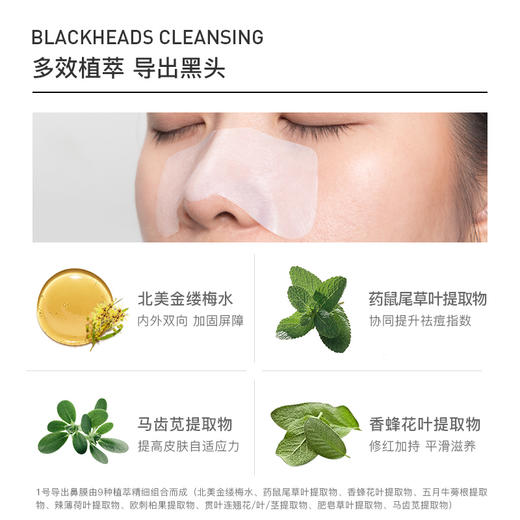 【U先试用】BYTREE'S 柏翠丝净护去黑头导出鼻贴1对装 商品图1