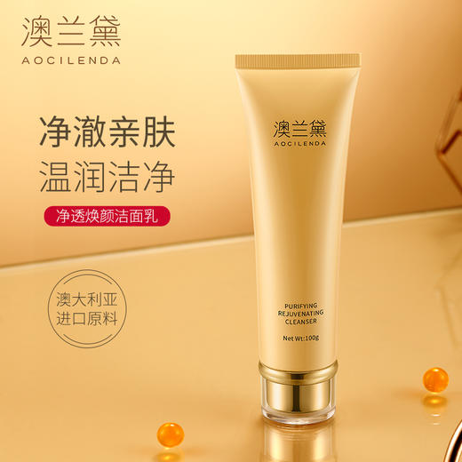 澳兰黛 净透焕颜洁面乳100g 商品图1