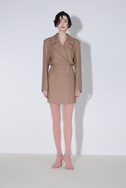 掐腰西服连衣裙 商品图0