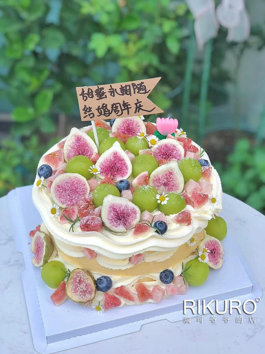 【Ins风森林系】鲜果裸蛋糕 商品图1