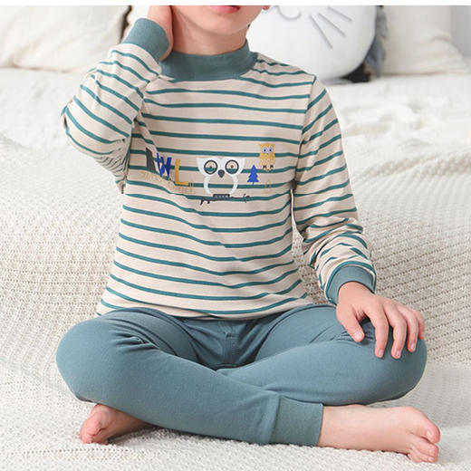 裁缝学苑TQ61中低领儿童秋衣秋裤纸样童装内衣套装服装打板衣服图 商品图1