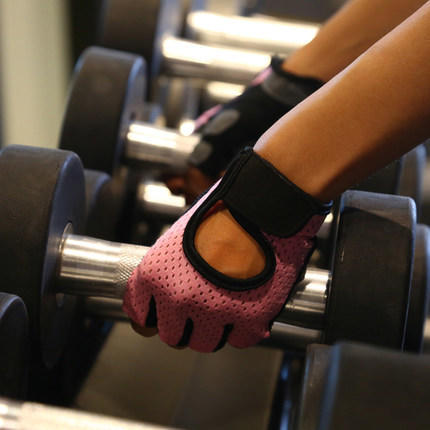 【大鹏专属】健身房运动半指手套哑铃器械单杠锻炼护腕训练 商品图2