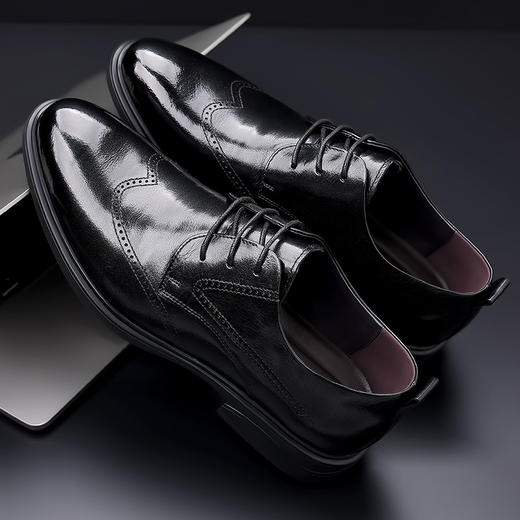 【服饰鞋包】新款商务休闲皮鞋男士鞋子英伦 商品图3