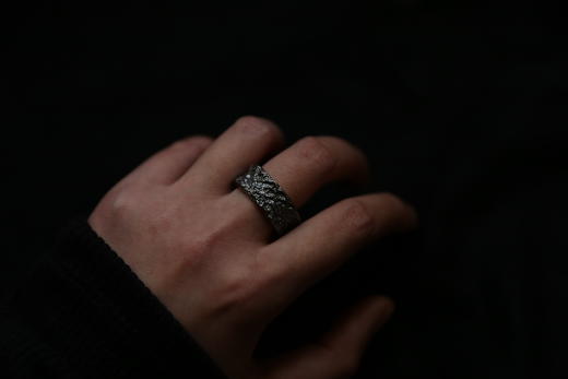 CHEZ BOQUE 覆盖系列原创手工925银戒指《我们织》 商品图4