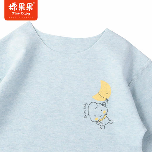 商场同款棉果果冬季男童女童暖绒棉套头套装2件套舒适柔软亲肤M411302422661 商品图5