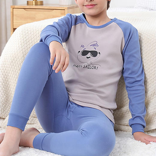 裁缝学苑TQ61中低领儿童秋衣秋裤纸样童装内衣套装服装打版裁剪样 商品图2