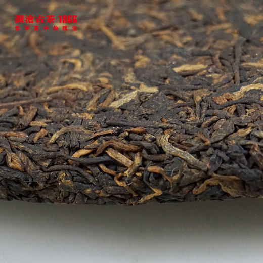 【回家之旅专属】澜沧古茶2018年四十周年纪念饼普洱茶熟茶七子饼茶357g/片 商品图2
