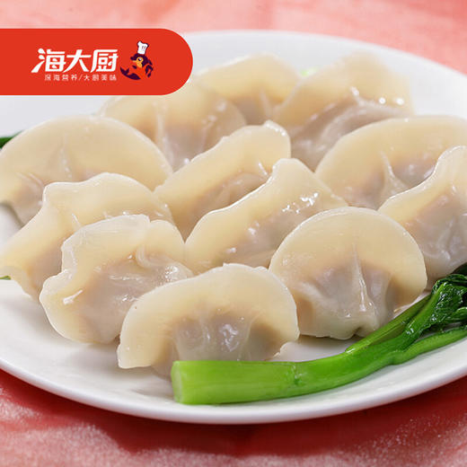 海大厨 鱼籽鲜虾水饺 325g 18只 海鲜水饺 早餐速冻水饺 商品图2