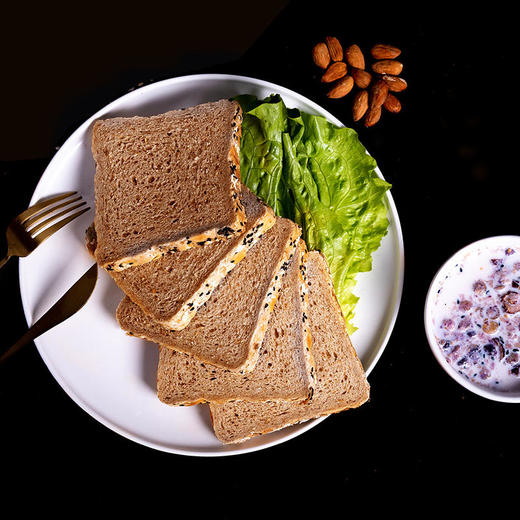 【大鹏专属】多谷物切片吐司面包（600g） 商品图1