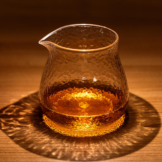 泰摩 日式锤目咖啡品杯 耐热玻璃锤纹分享壶 手冲套装公道杯茶杯 商品图2