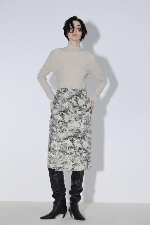 叠搭式大贴袋半裙 商品图0