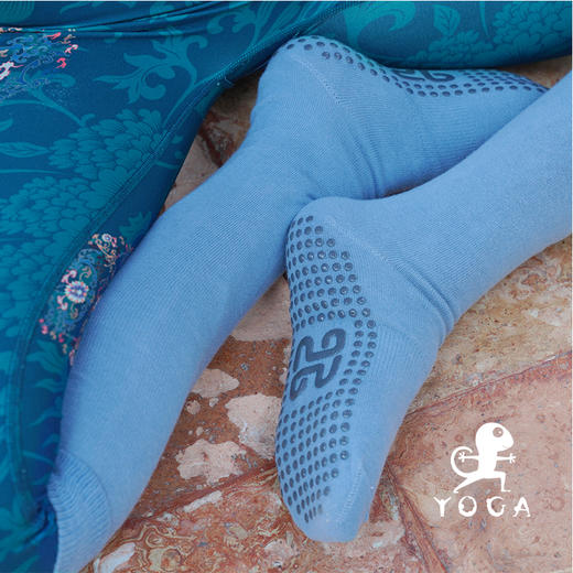 壁虎瑜伽【2209WZ195】防滑中筒瑜伽袜【5天发货】 商品图4