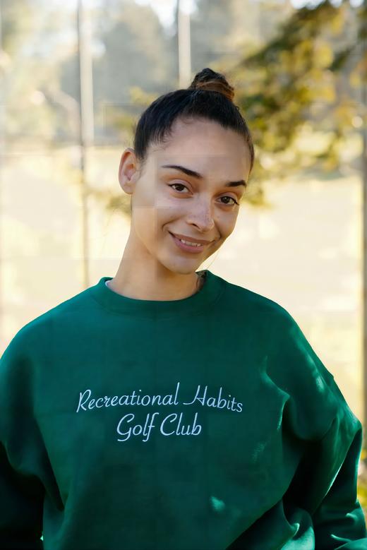 Recreational Habits AUGUSTA GOLF CREW 女装 高尔夫 上装 秋冬 商品图1