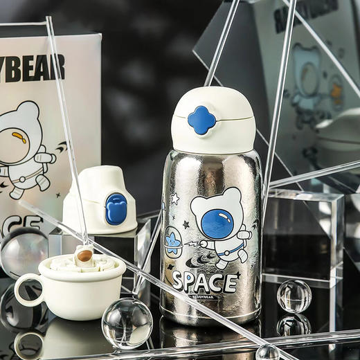 杯具熊四叶草保温钛壶630ml 商品图1