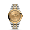 帝舵碧湾型39黄金钢款 | 帝舵表原厂机芯MT5602型（COSC）  钢表壳，直径39毫米  黄金及钢表带 商品缩略图1