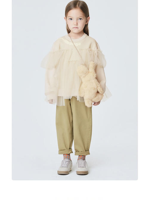 JNBY  21年秋款  时尚无帽套头卫衣  1L7401250 商品图4