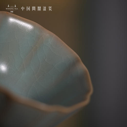 问鼎汝瓷鼎峰系列天青壬寅牡丹杯 商品图2
