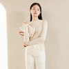 IN AND ON2022秋季新款羊毛针织宽松上衣女高腰显瘦辑线宽腿裤套装 商品缩略图2