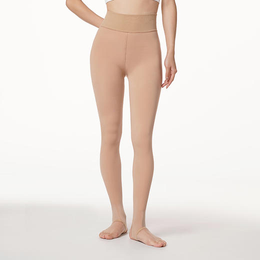 都市丽人基础系列强暖负15至负5度厚踩脚袜锦纶厚一体裤打底裤LG24A9 商品图1