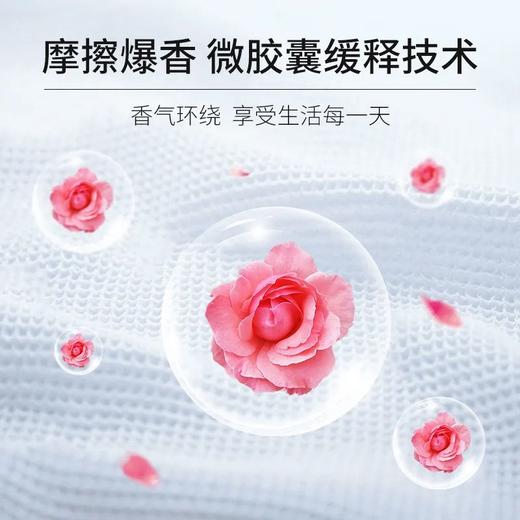 「亲肤柔护！甄选品质」蔬果园珞珈樱花经典留香洗衣乳 液香味洁净袋装清洁工具洗衣液500g 商品图2