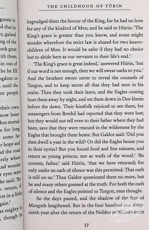 【中商原版】胡林的子女 英文原版 The Children of Hurin 托尔金 J R R Tolkien 商品图8