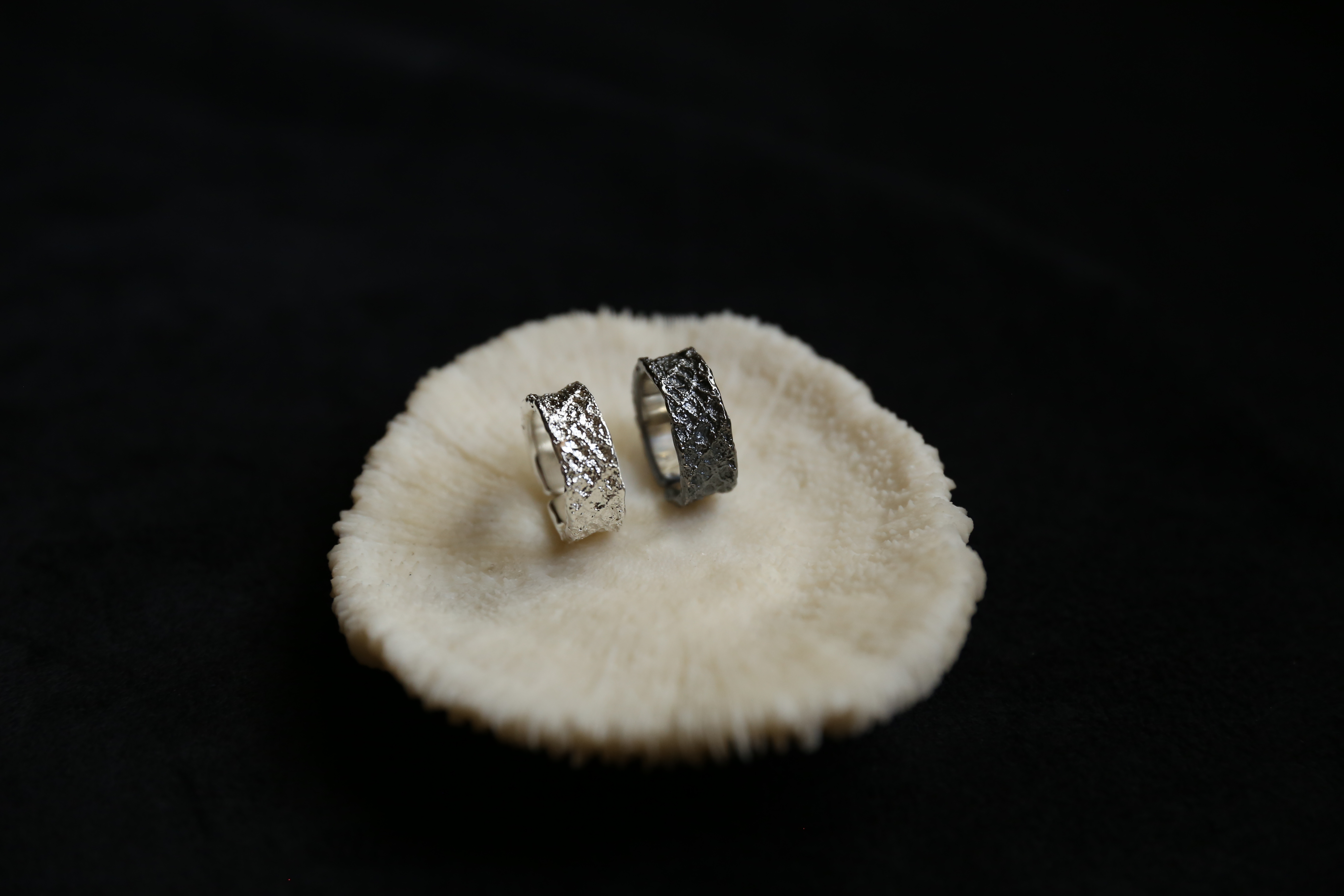 CHEZ BOQUE 覆盖系列原创手工925银戒指《我们织》