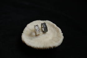 CHEZ BOQUE 覆盖系列原创手工925银戒指《我们织》