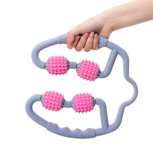 【大鹏专属】环形手持夹小腿按摩滚轴肌肉放松滚轮瘦腿神器（多色可选） 商品图2