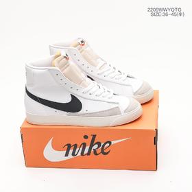 耐克开拓者皮面翻毛皮高帮男女板鞋联名合集