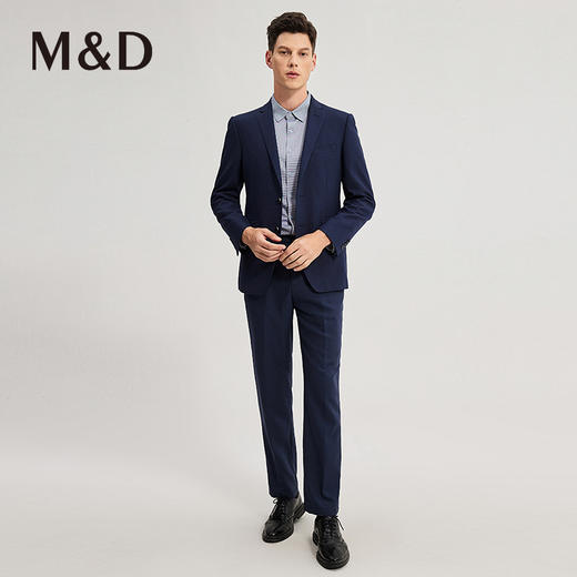 MD名盾商务男士春夏休闲西裤中腰正装行政修身职业长裤男西装裤 商品图3