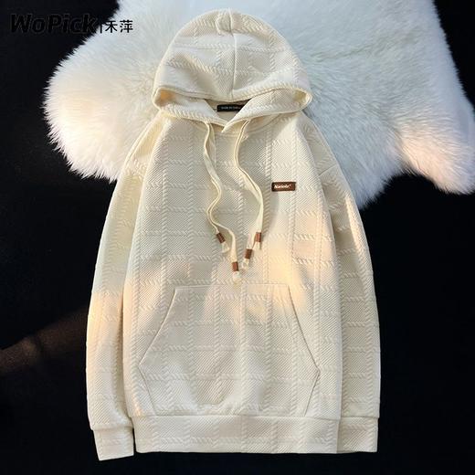 禾萍法式慵懒风连帽卫衣女春秋薄款oversize宽松秋季女装学生上衣 商品图1