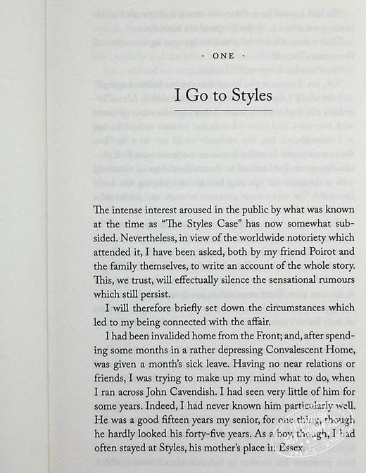 【中商原版】阿加莎系列 斯泰尔斯庄园奇案 The Mysterious Affair at Styles 英文原版 Agatha Christie 侦探小说女王 商品图6