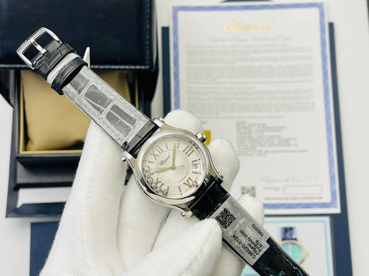 ZF萧bang快乐钻机械系列278559，腕表尺寸36mm，施华洛世奇美钻，自动机械机芯，透底，女士腕表，皮表带 商品图10