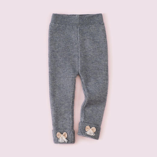 【宝宝加绒打底裤】儿童打底裤秋冬季女童加绒加厚裤子女宝宝保暖一体绒外穿小童棉裤 商品图5