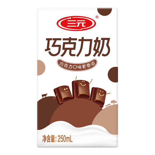 【快递到家-常温】巧克力牛奶 250ml*24盒 商品图1