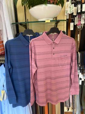 男反领长袖T822555