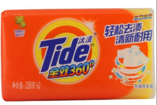 【亚欧超市】汰渍三重功效洗衣皂238g*2/组 商品图0