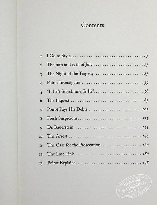 【中商原版】阿加莎系列 斯泰尔斯庄园奇案 The Mysterious Affair at Styles 英文原版 Agatha Christie 侦探小说女王 商品图5