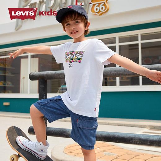 LEVIS 李维斯  夏 大童小童 短袖T恤 经典LOGO LVB-TE-C843 商品图3