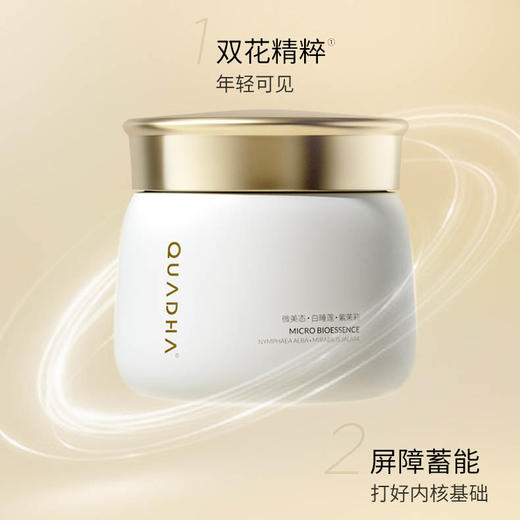 夸迪熬夜弹嫩盈透面膜120g /瓶（效期到26年1月） 商品图1